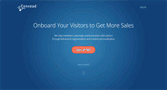 Desktop Screenshot of convead.com